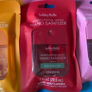 Ashley Belle Power Mist Hand Sanitizer Set. Set of 5 random sense.